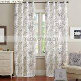 Doris Peony Flower Pattern Printed Bedroom Window Curtains thumbnail-1