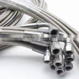 High Pressure Stainless Steel Braided PTFE Hose Assembly thumbnail-5