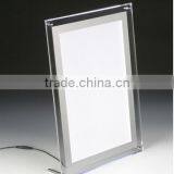 Celling Hanging LED Illuminated Crystal Double Sided LED Light Box thumbnail-2