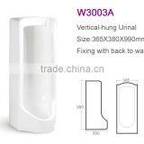 Bathroom Ceramics Wall Flush Mount Mens Urinal W3003 thumbnail-2