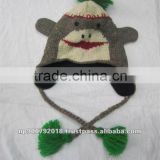 Wool Knitted Animal Winter Hat