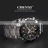 TOP-END Quality Fashion Stainless Steel Quartz Date Wrist Watch Men Quality Choice thumbnail-3