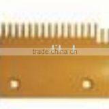 Escalator Comb Plate, 147*92mm,17T, ABS, Yellow, Right DSA2000169F thumbnail-1