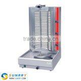 Gas Doner Kebab Machine With Grill With 4 Burners Gas Shawarma Machine With Grill (SUNRRY SY-SB700B) thumbnail-1