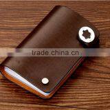 China Wholesale Handmade Leather Credit Card Holder thumbnail-2