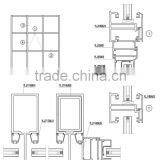 Aluminium Profile for Curtain Wall