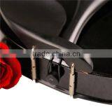 Black Color Violin Solid Wood 4/4 3/4 1/2 1/4 Master Violin With Case Sale in China thumbnail-4