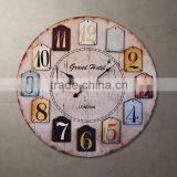 Roman Style Decorative Wooden Wall Clock