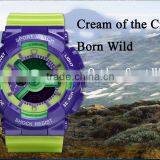 Rubber Strap Display Watch Sport Style Women Watches Function Cheap Watch Chronograph Sport Watch thumbnail-3