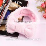 Korea Styleheadband Mircofiber Bowknot Lace Headband for Female Young Girl thumbnail-3