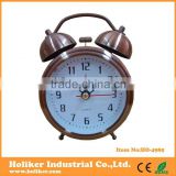 copper analog alarm clock