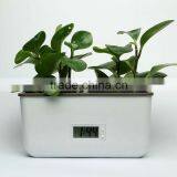 Plastic Graden Flower Plant Pots With Time Clock