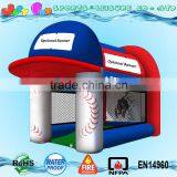 baseball inflatables speed pitch,fast air pitch,inflatable baseball sport games