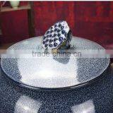 50CM Height Art Deign Excellent Quality Big Chinese Blue Jars for Storage Made in Vietnam thumbnail-5