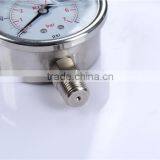 Hot Sale High Quality China Clear 0-600 Bar All Stainless Steel Cheap Pressure Gauge thumbnail-1