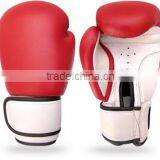 Premium Cowhide Leather Red Boxing Gloves thumbnail-2