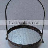 KS4422MC-Round Metal Holder W/Handle