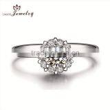 Latest Arrival Rhinestone Crystal Ring, Fashion Ring Custom Wedding Ring thumbnail-1