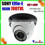 700TVL WDR Camera With 36pcs IR Leds Varifocal Lens CCTV Camera 2.8-12mm Infared Camera thumbnail-1