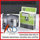 Compatible DYMO D1 Label Tape Black on Clear 40910 45010