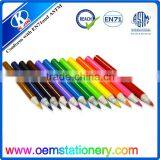 Recyclable 3.5 Inch Color Drawing Paper Pencil
