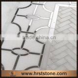 Italian Marble Water Jet Mosaic for Hotel Project