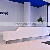 Professional China Manufacturer Solid Surface Bank Reception Cashier Counter