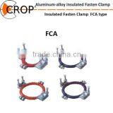 Multicolored Round Insulated Fasten Clamp/FCP-FCA Cable Connecting Fasten Clamp