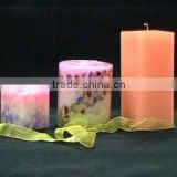 Cube Pillar Decorative Handmade Natural Candles