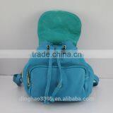 2016 Soft Fabric Backpack Fashion Blue Backpack Girl 's School Bag thumbnail-3