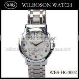 Quartz Alloy Watch Case Watch With Stainless Steel Bracelet thumbnail-1