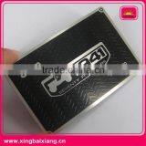 Stainless Steel Black Metal Business Card With Printing