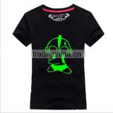 Wholesale Factoy Custom Shiny t shirt men