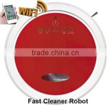 Newest WIFI smartphone App control wet and dry mopping the vacuum cleaner / robot vacuum cleaner wifi
