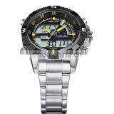WEIDE WH1104-5 Latest Watches Design For Men Stainless Steel Watch Big Dial Mans Watch thumbnail-3