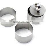 LFGB & FDA Food Grade Stainless Steel Mousse Cake Pastry Rings Baking Mold thumbnail-2