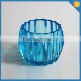 Decorative Blue Glass Candle Holders Wholesale