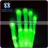 2016 Glow in the Dark White Led Gloves for Concert,light Gloves Led