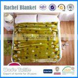 Hot Sale Hometextile Printed Mink Blankets 220x240