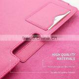 Hot Pink Card Slot Magnetic Leather Sleeve Case For Macbook Air 13 and Macbook Pro 13 With Retina,For Macbook Bag thumbnail-4