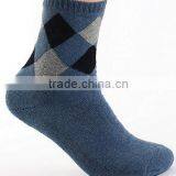 Hot Sale Custom Cotton Fashion Machine Fuzzy Navy Men Bulk Socks thumbnail-1