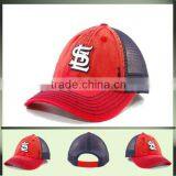 Hith Quality Washed Embroidered Mesh Cap/hats Wl-0267