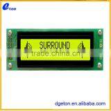 LCD APHA/NUM DISPL 20X2 Y/G BK