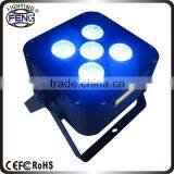 Express China Supplier Made 5pcs*15W 6 in 1 Rgbaw uv Led Battery Light