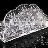 Glass Napkin Ring Glass Napkin Holder Glass Card Holder Restaurant Napkin Holder thumbnail-4