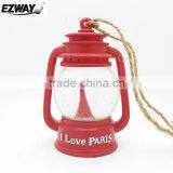 2015 Fresh Design Led Latern Snow Globe for Wedding Gifts Eiffel Tower Love Story Theme thumbnail-1