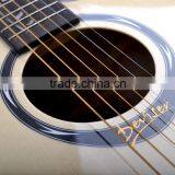 41 Inch Natural Spruce Acoustic Guitar Manufacturer thumbnail-4