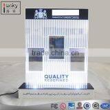 Acrylic Material Cigarette LED Light-up Display Stand With Customized Brand