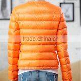2016 Fashion Famous Brand Womens Lightweight Orange Duck Down Jacket thumbnail-2