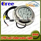 27w IP68 100% Waterproof Underwater Aquarium Light Led, Beautiful Decration Light Underwater